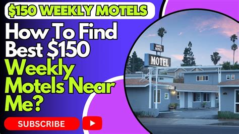 cheap motels near me|$150 weekly motels near me.